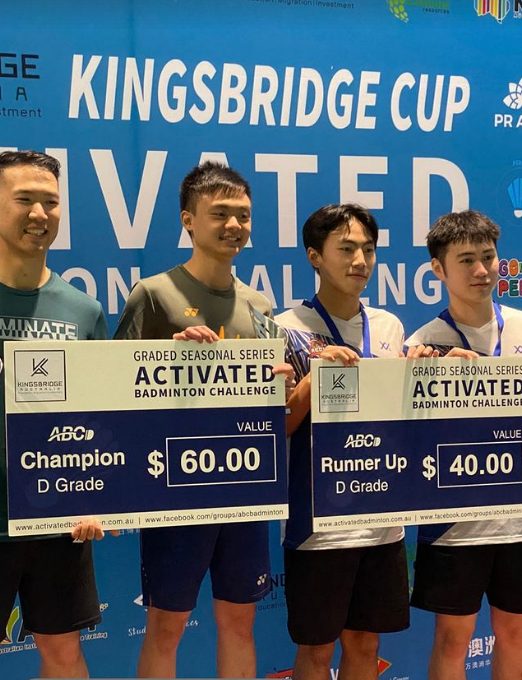 AEON students on the Knockout Tournament podium